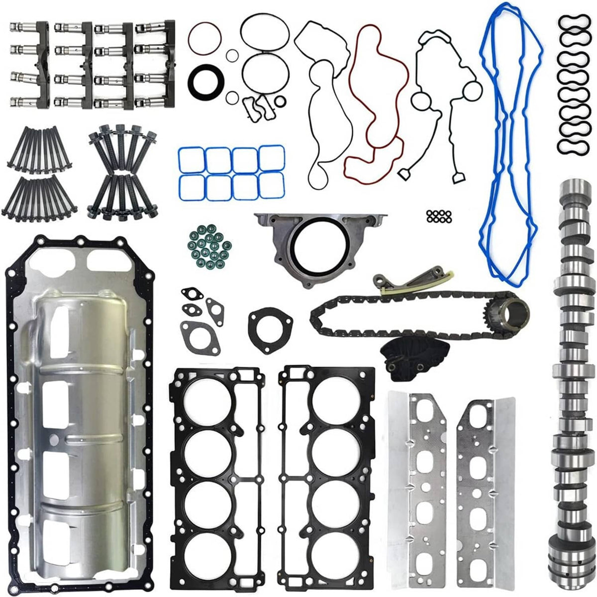 Solidspare For Ram 1500 2011-2015 5.7L V8 Hemi MDS Lifters Timing Camshaft Pumps Kit--DM