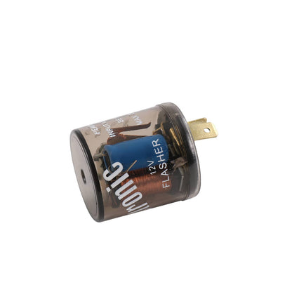 Solidspare Flasher 2-Pin Variable Car LED Turn Signal Light Blinker Relay EF32 20 Amps 12V