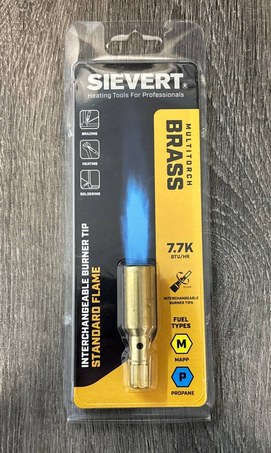 Solid Spare Sievert Rothenberg Multi torch Brass Interchangeable Standard Burner Tip 7.7k