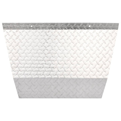 Solidspare Aluminum Diamond Plate Shock Shield Bumper Cover For EZGO Medalist/TXT/PDS 01-13