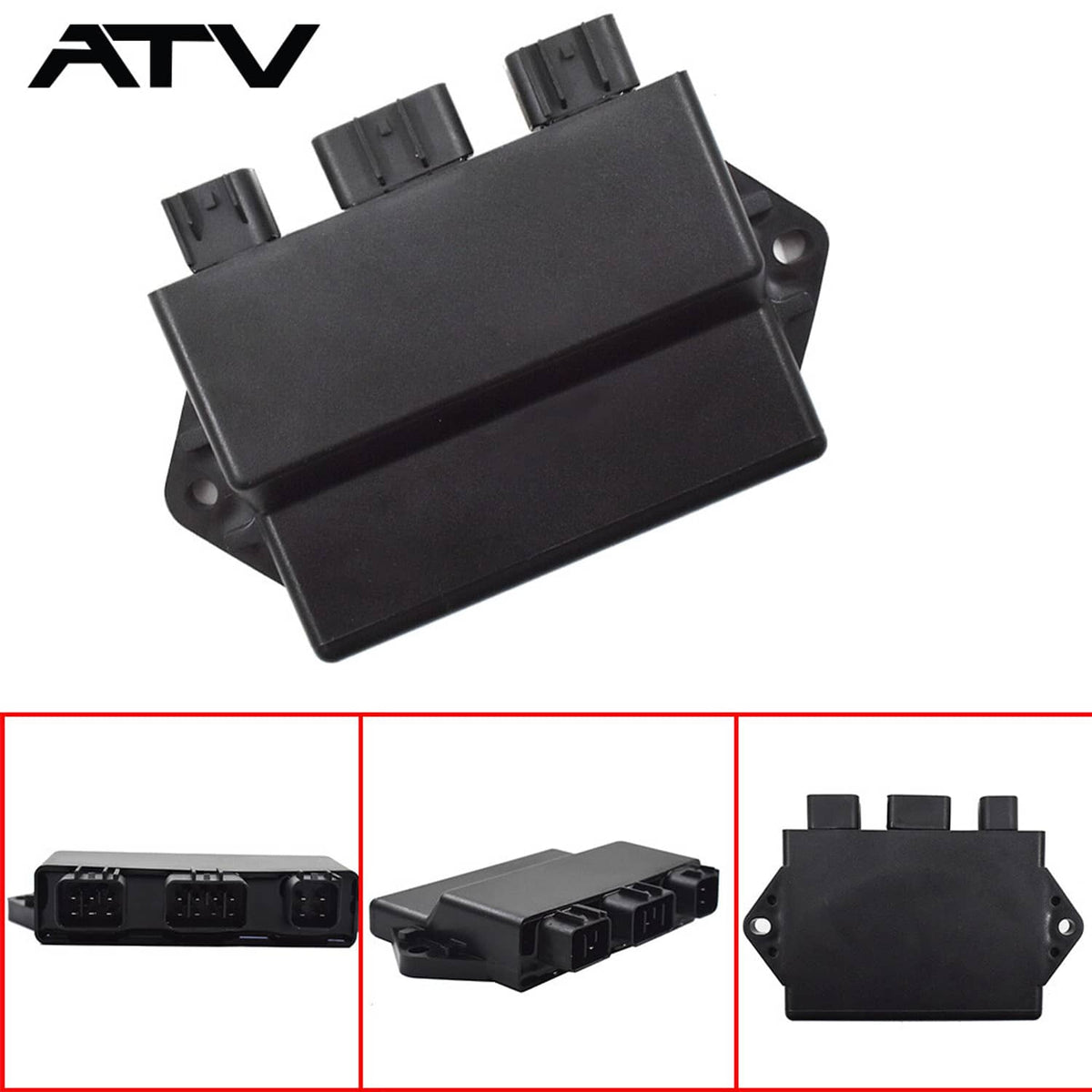 Solidspare 3X CDI Box Unit For Yamaha YFM660 YFM660R Raptor 2002 2003 Grizzly 660cc 2004+