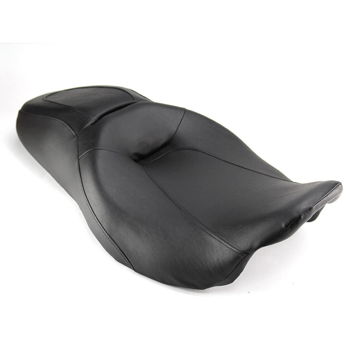 Solidspare Driver Passenger Black Seat For Harley Touring Road King Street Glide 08+