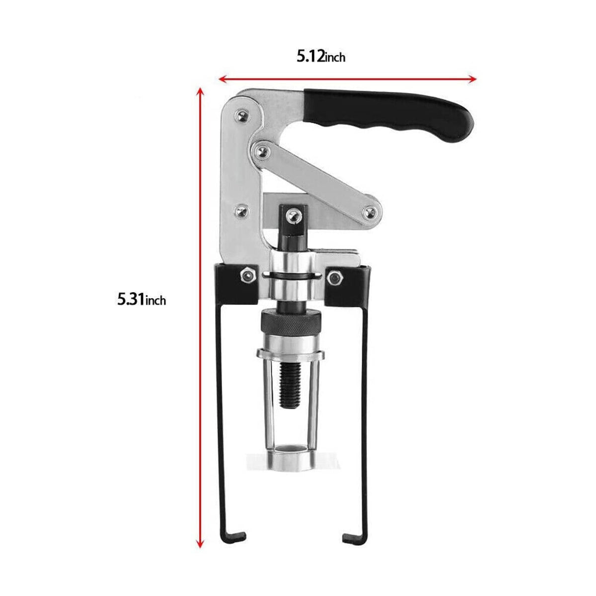 Solidspare Car X-Long Overhead Valve Spring Remover Compressor Stem Engine Seal Keeper Tool