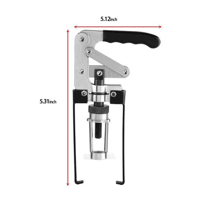 Solidspare Car X-Long Overhead Valve Spring Remover Compressor Stem Engine Seal Keeper Tool