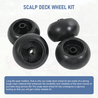 Solidspare 4PK Deck Wheel Hardware Kit For Kubota Toro Exmark K5371-42110 103-3168 103-4051