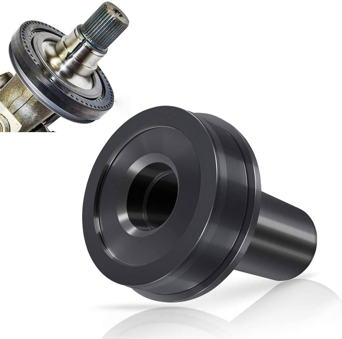 Solid Spare Wheel Knuckle Vacuum Oil Seal Installer Axle Tools for Ford 2005-2020 F-250/350