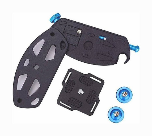 Solid Spare DSLR Camera Waist Belt Clip Quick Release Hanging Buckle Backpack Strap Mount