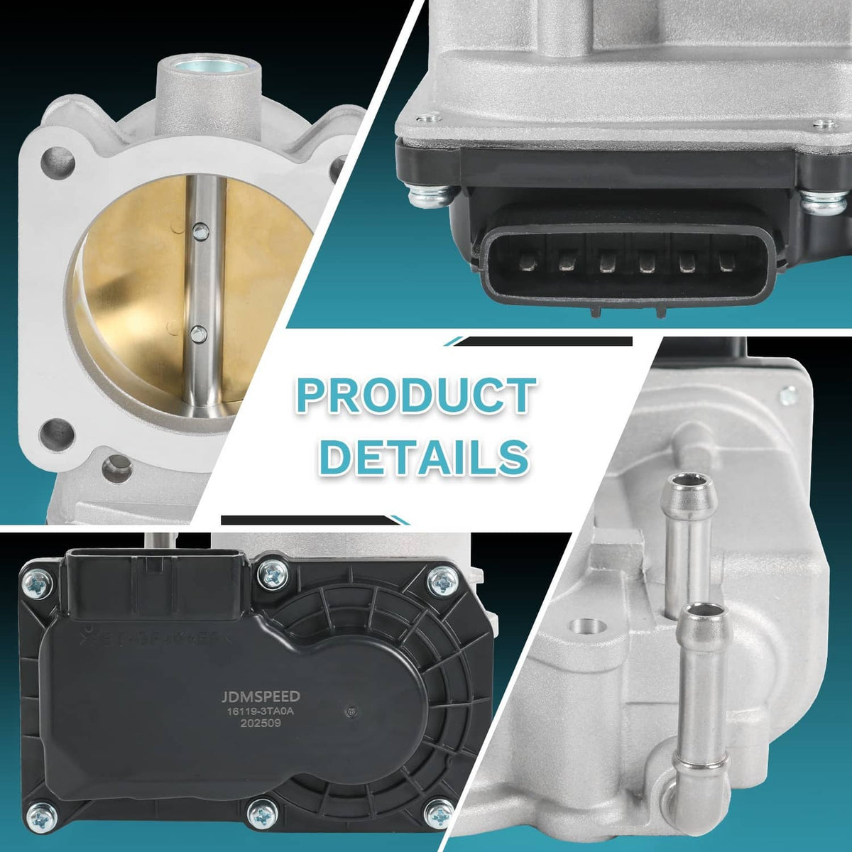 Solidspare Throttle Body Assembl for Nissan Altima 2013-2018 Rogue 14-19 L4 2.5L 977-325