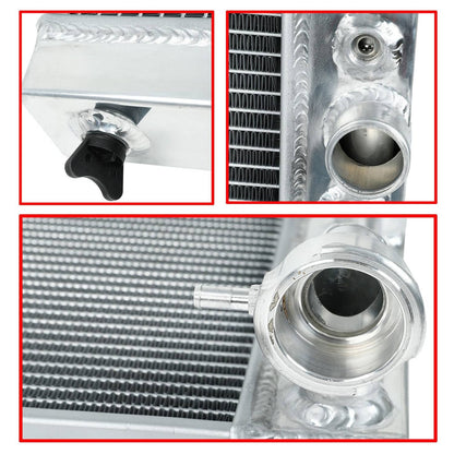Solidspare New 3 Row Core Aluminum Radiator For 91-01 Jeep Cherokee XJ Comanche 2.5L 4.0L