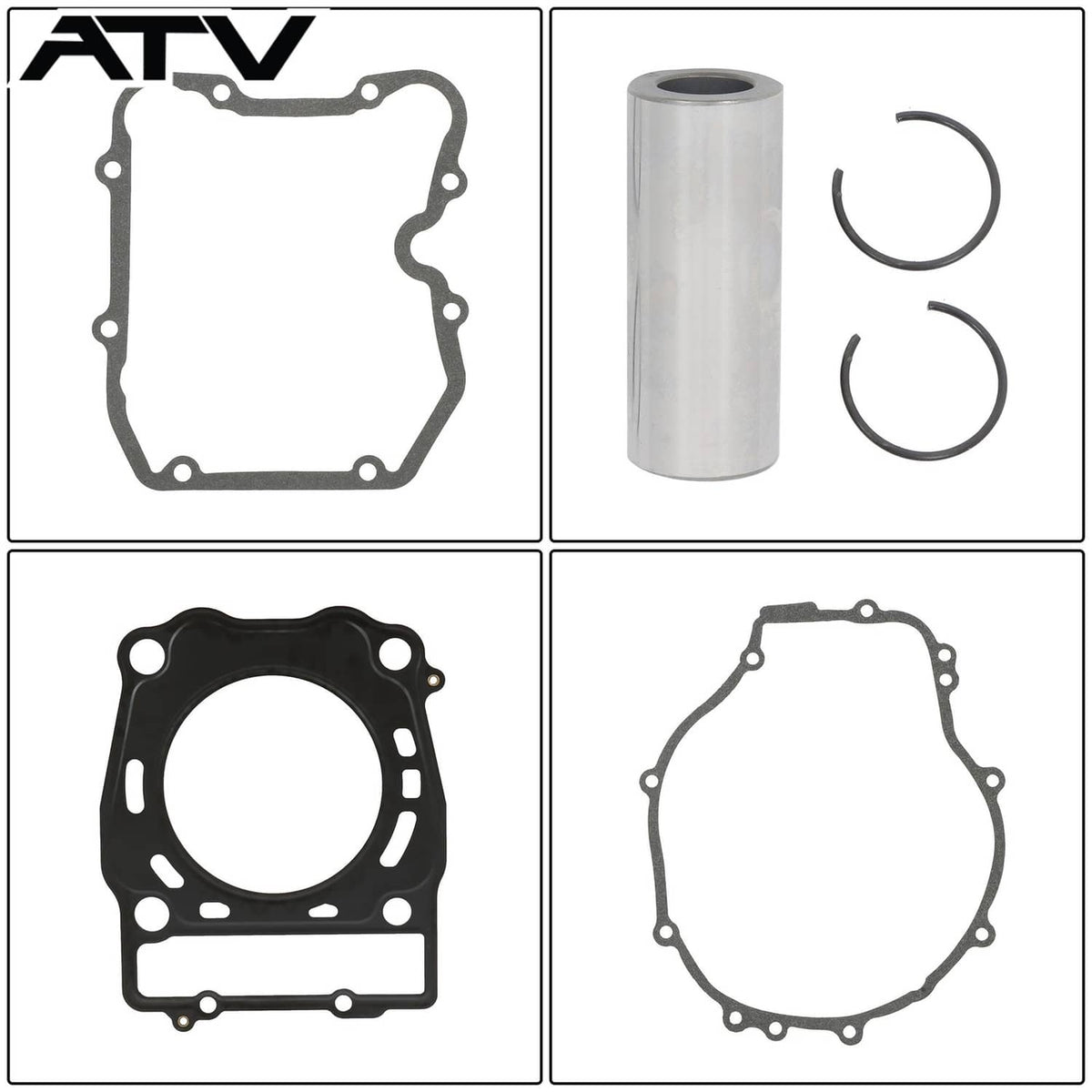Solidspare Engine Rebuild Kit Crankshaft Piston Gasket 3090323 For Polaris Sportsman 500