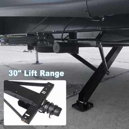 Solidspare Rear Trailer Stabilizer Jack Stand Stabilizer Jack Kit For Universal 298707