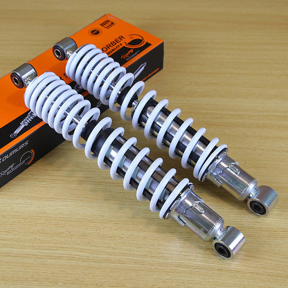 Solidspare 2x Front Shocks Absorber 1987-2006 Fit For Yamaha Banshee YFZ350 Springs WHITE