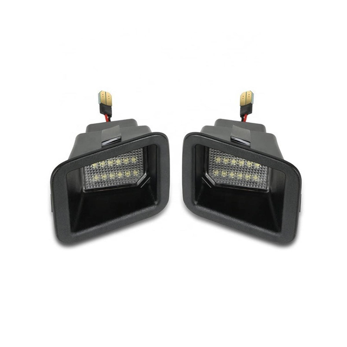 Solid Spare LED White LED License Plate Light For Ford F250 2017-2022 F350 F450 Super Duty