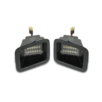 Solid Spare LED White LED License Plate Light For Ford F250 2017-2022 F350 F450 Super Duty