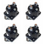 (4) 12 Volt Solenoid for Club Car, Precedent Gas Golf Cart Car Coil (84+) DS/04+