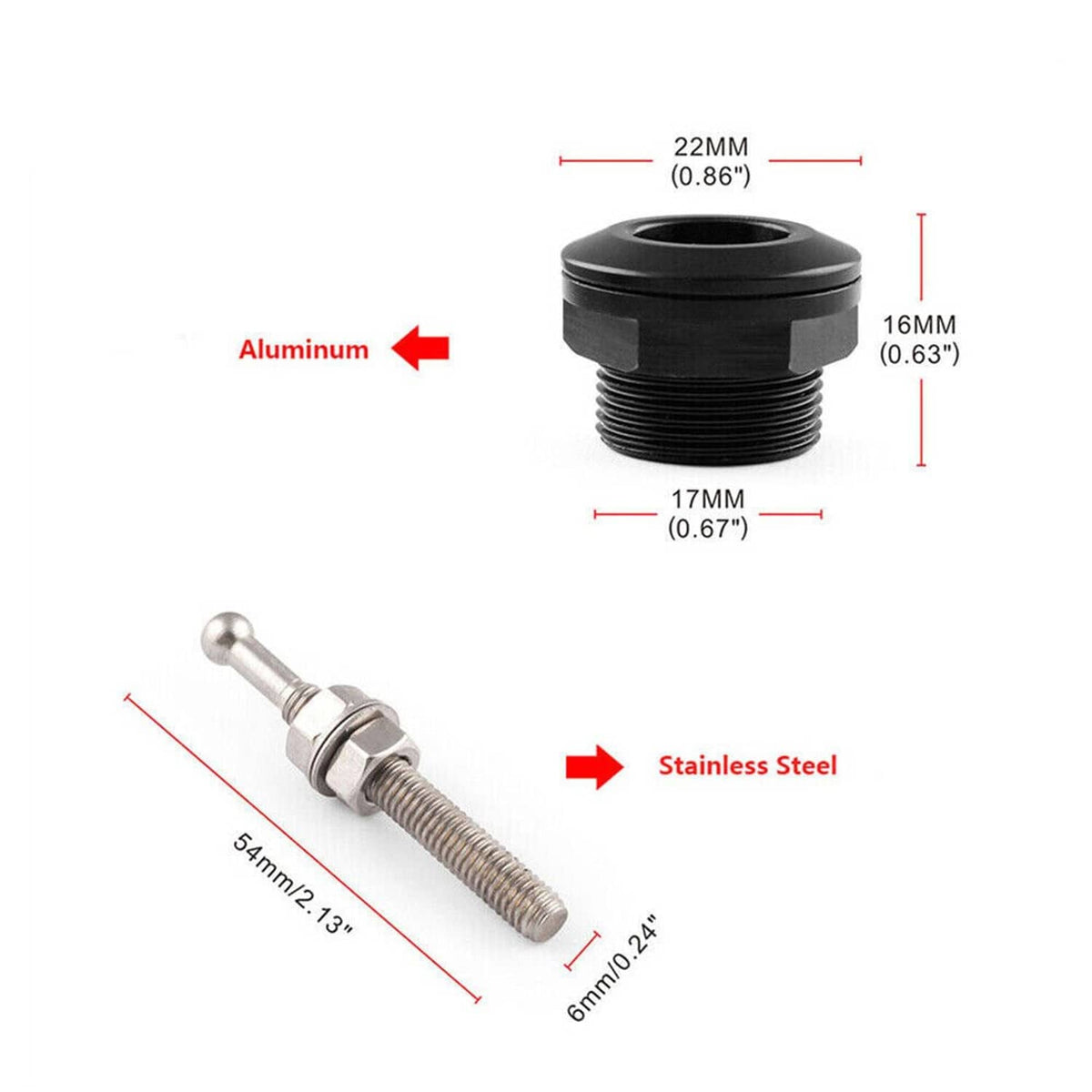 Solidspare 4x Push Button Quick Release Hood Bonnet Pins Lock Clip Car Bumper Latch Kits