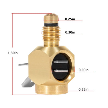 Solidspare 619154 Thermocouple, 2Pcs 621737 Thermocouple Interrupter & 622746001 Gas Valve