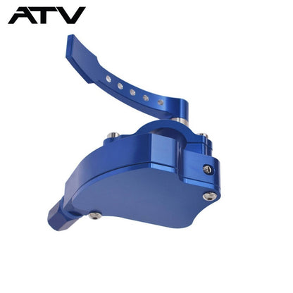 Solidspare Generic Billet Thumb Throttle for Honda TRX400EX TRX250R TRX 450R 300EX Blue