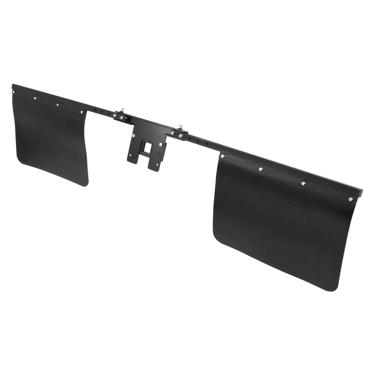 Solid Spare 24x18" Truck Hitch Mount Mud Flap Fit 2" Hitch Receivers Easy to Install Remove