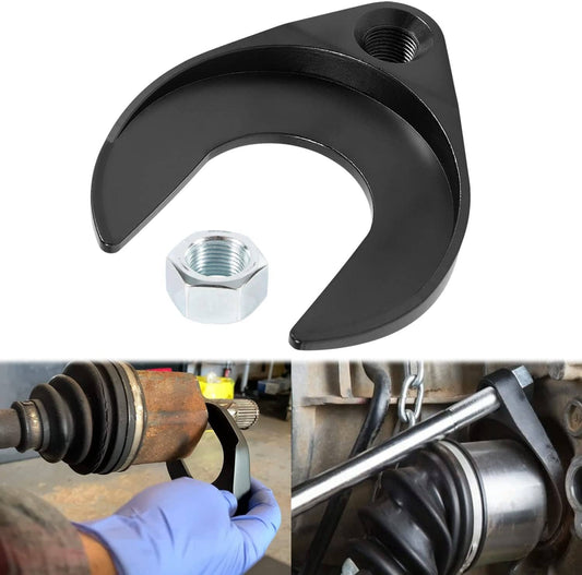 Solid Spare 48mm Inner CV Axle Removal Tool 5/8"-18 Front Wheel Drive Axle Pulley Attachment