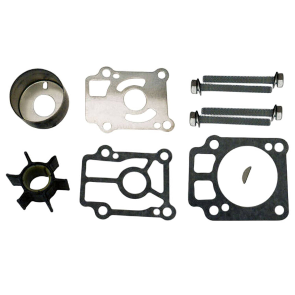 Solid Spare Water Pump Impeller Kit for Mercury Mariner Outboard 25/30HP 853792T01 853792A07