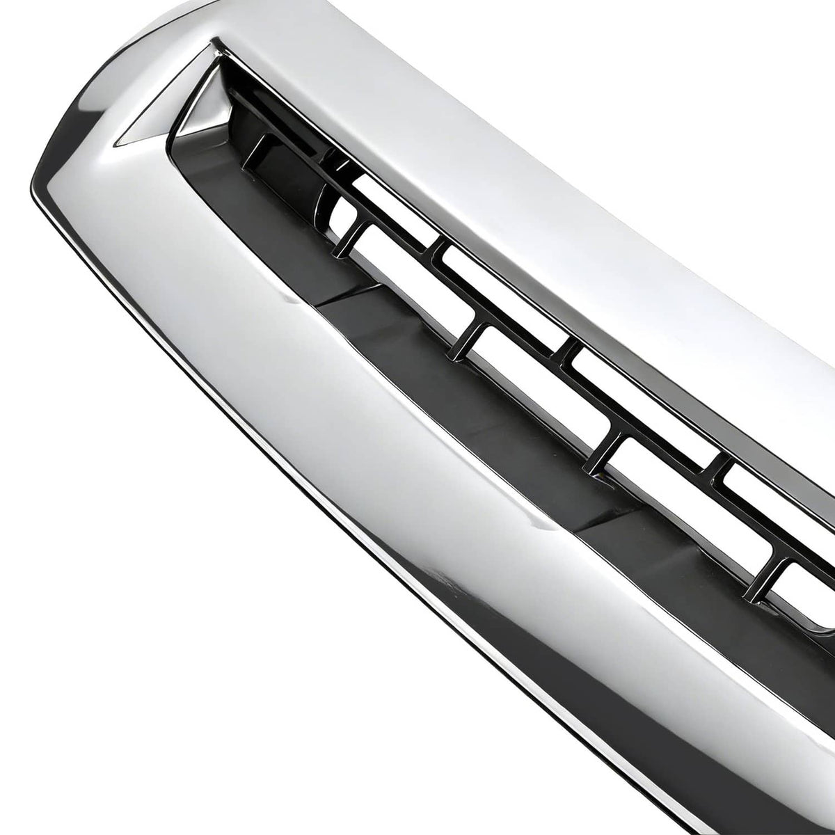 Solid Spare Hood Air Vent Scoop For 2017-19 Chevy Silverado GMC Sierra 2500HD 3500HD Chrome
