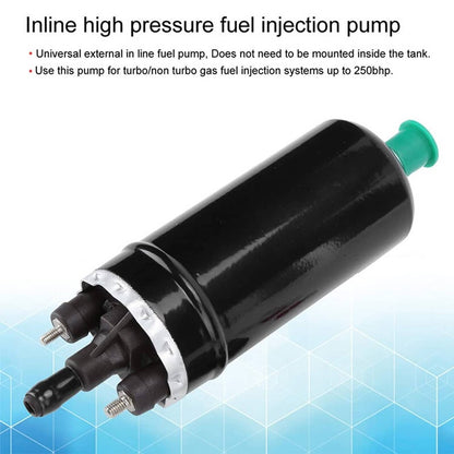 Solidspare Universal 125Psi External Inline EFI Electric High Pressure Fuel Pump 0580464070