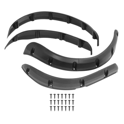 Solidspare 4 PCS Front and Rear Golf Cart Standard Fender Flares Set for Club Car Precedent
