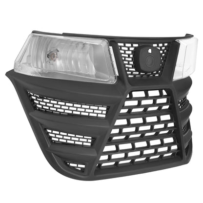Solidspare For John Deere X300R X310 X320 X350 X370 X384 X394 Plastic ABS Grille+Headlight