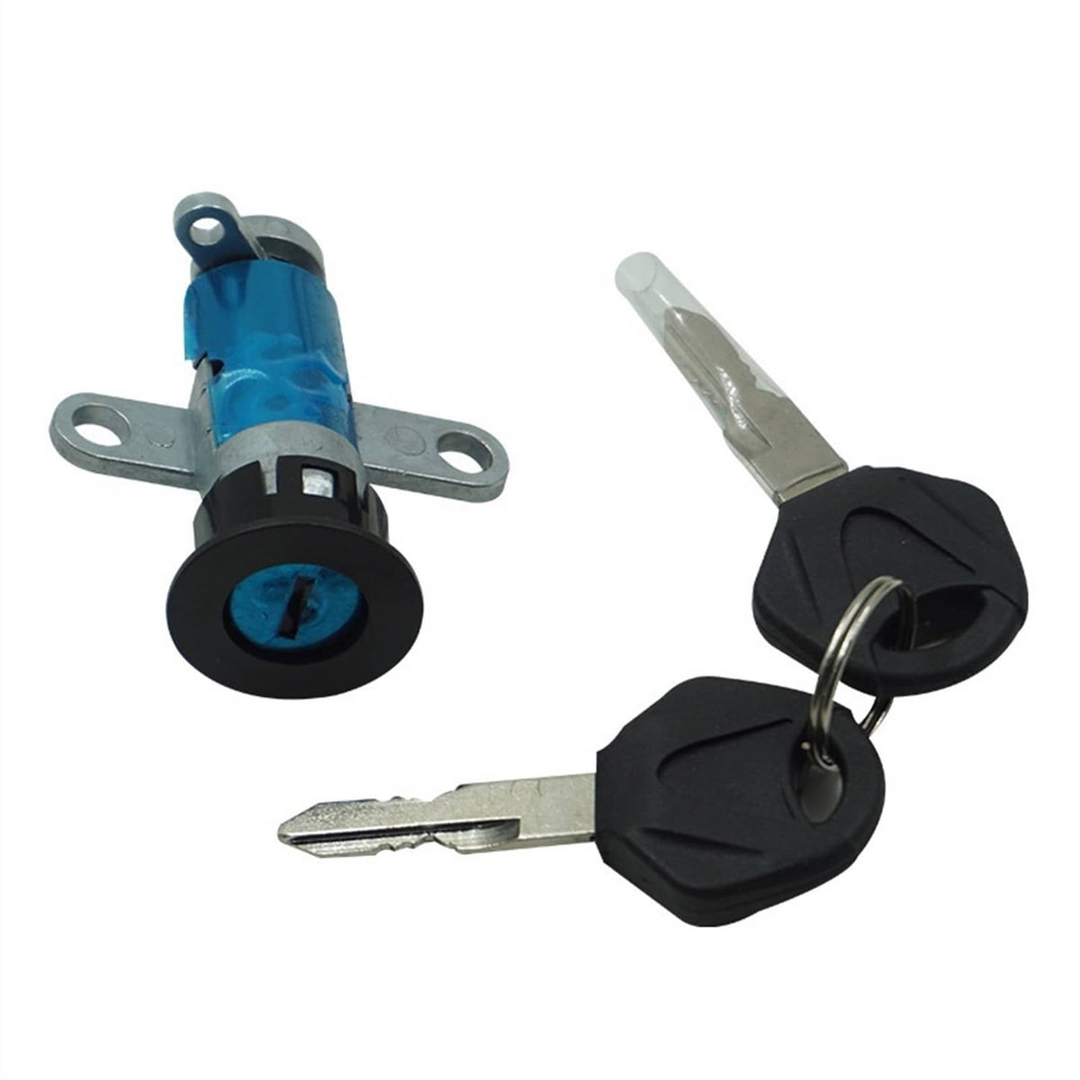 Solidspare Ignition Switch Fuel Gas Cap Cover Seat Lock Key for YAMAHA TZR125 TZM150 TZR150