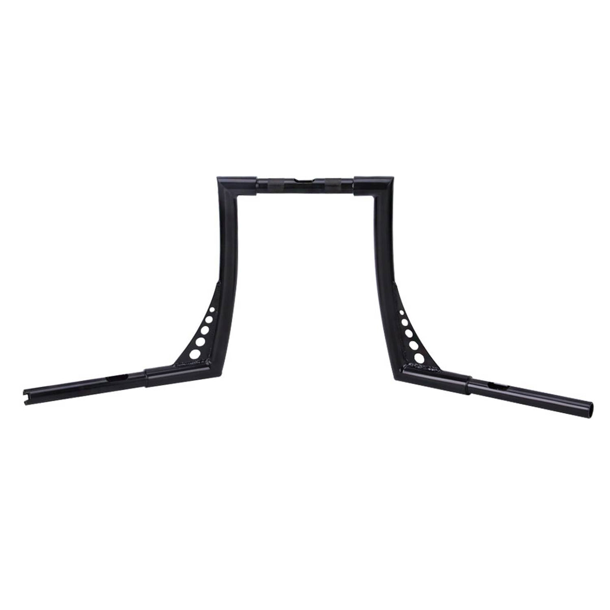 Solidspare For Harley FLST FXST 883 1200 XL Black 14" Handlebar Ape Hangers Bar 1.25'' Fat