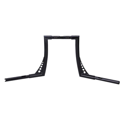 Solidspare For Harley FLST FXST 883 1200 XL Black 14" Handlebar Ape Hangers Bar 1.25'' Fat