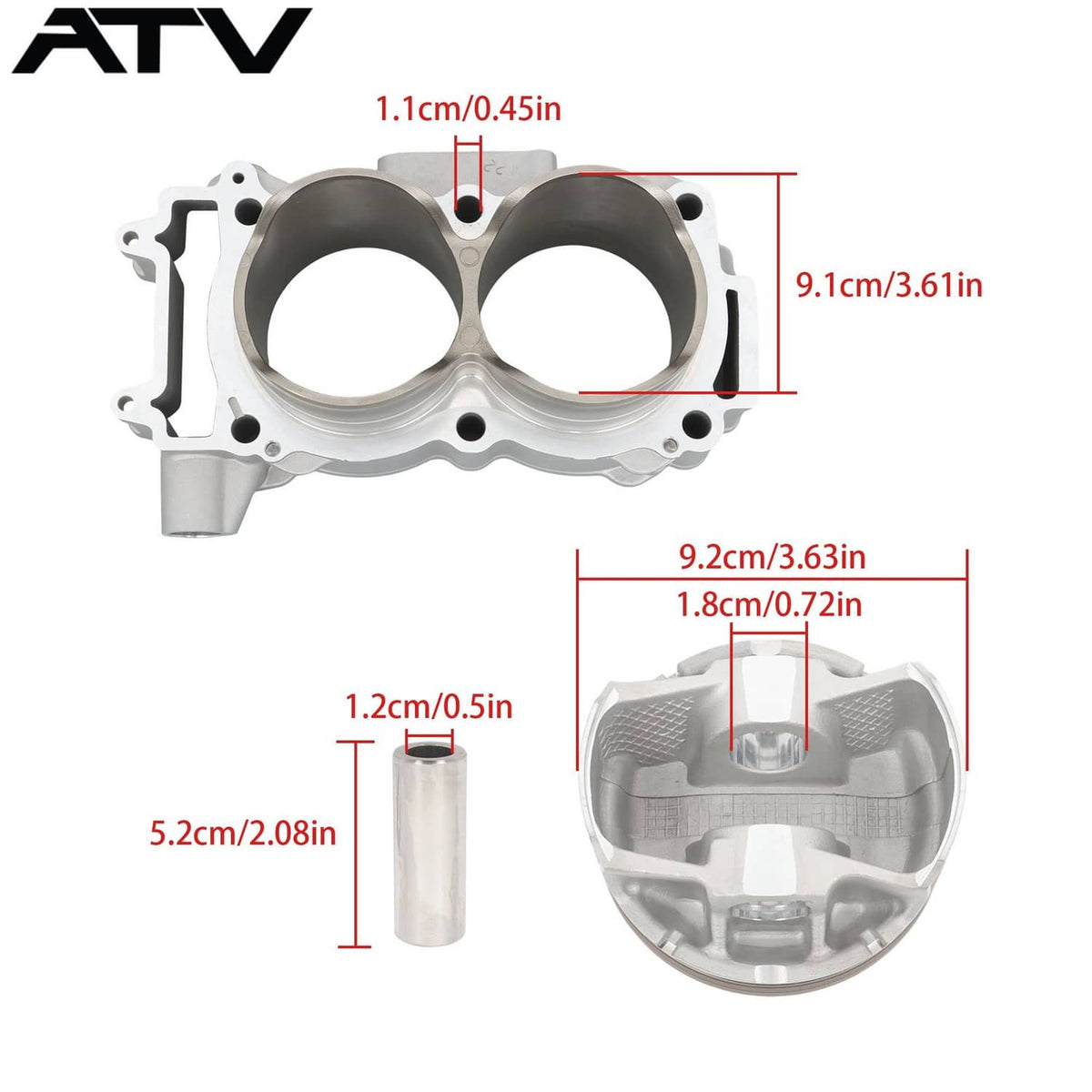 Solidspare Cylinder Crankshaft Gasket 3023156 3022594 For Polaris1000 RZR XP 1000 2014-2018