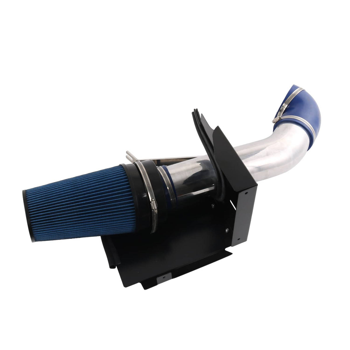 Solidspare 4" Cold Air Intake System & Heat Shield FIT Chevy GMC V8 4.8L 6.0L 5.3L 1999-07