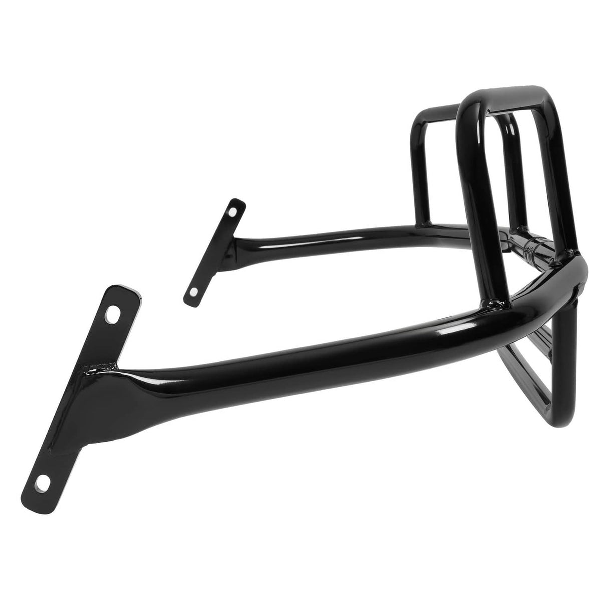 Solidspare Front Brush Guard For E-Z-GO ST350 1996-Up Golf Cart Black Steel Powder Coated