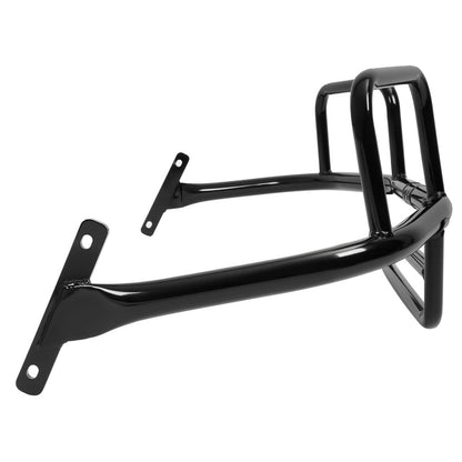 Solidspare Front Brush Guard For E-Z-GO ST350 1996-Up Golf Cart Black Steel Powder Coated