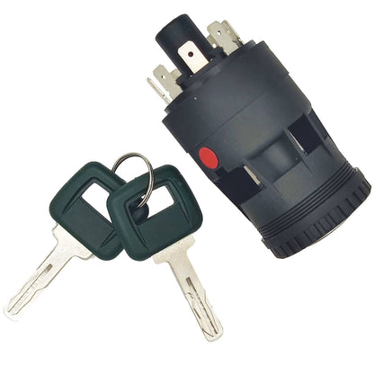 Solid Spare Ignition Key Switch for Volvo A20C A25B A25D A30C A25E A30D A30E A35C A40E A35E