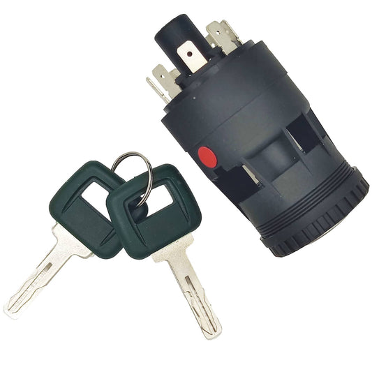 Solid Spare Ignition Key Switch for Volvo A20C A25B A25D A30C A25E A30D A30E A35C A40E A35E