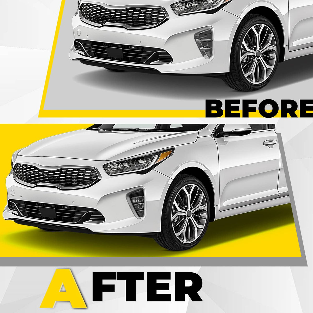 Solid Spare For Kia Optima 2016-2018 Front Left Driver Side LED Fog Light Lamp 92201D5000