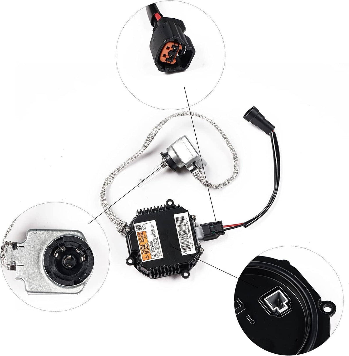 Solidspare HID Xenon Headlight Ballast Control HID Igniter For Infiniti G37 G35 Coupe Sedan