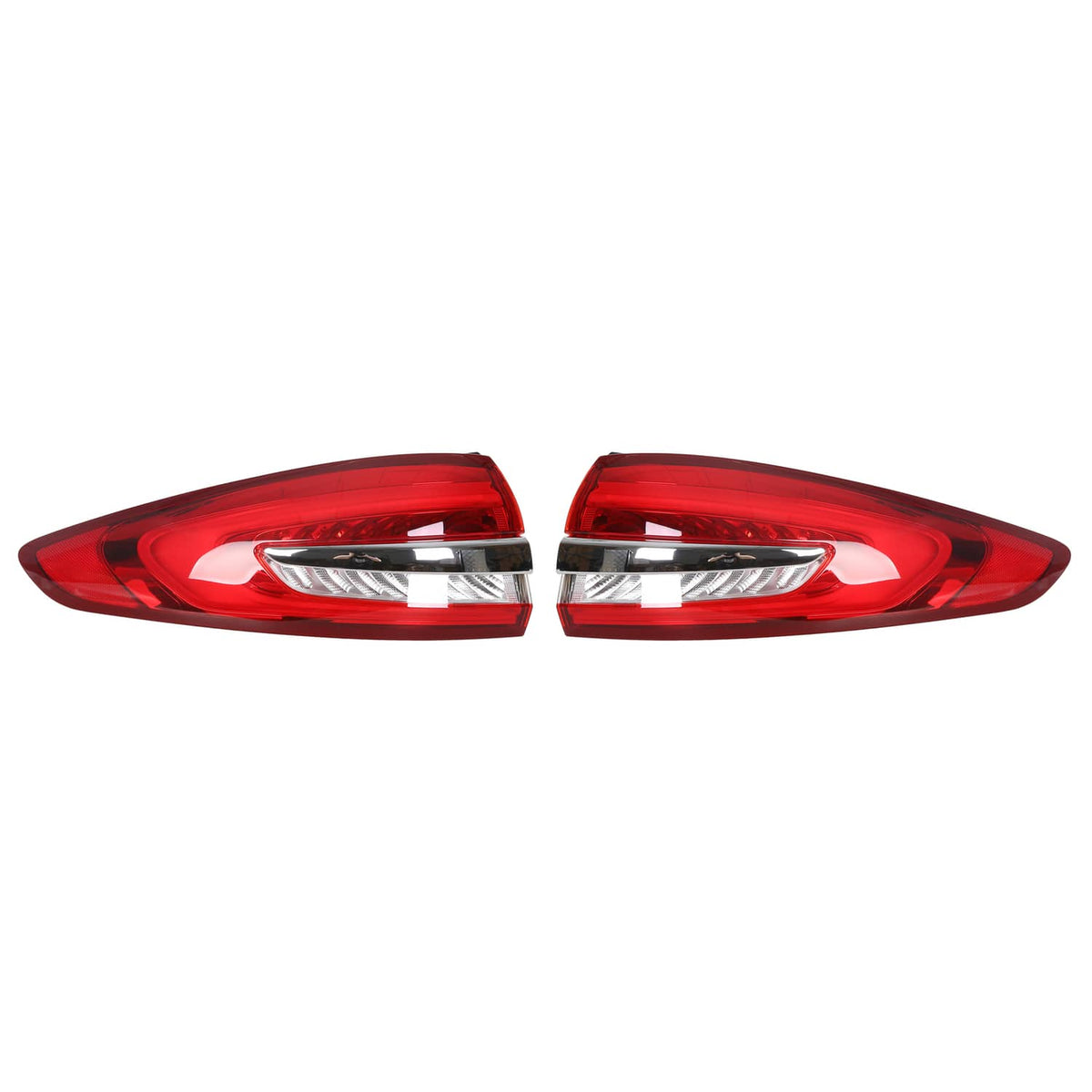 Solid Spare LED Left & Right Tail Lights Lamps Assembly For 2017-2020 2018 2019 Ford Fusion