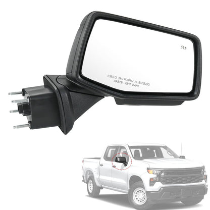 Solidspare Passenger Right Side Door Mirror for 2019-24 Chevy Silverado 1500 W/Heated Power