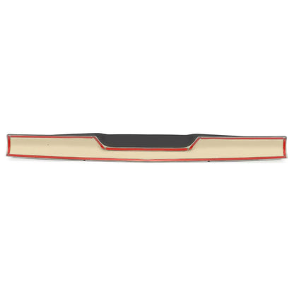 Solid Spare For Ford F-150 F150 2015-2020 Black Cab Wing Rear Window Trunk Roof Spoiler Lip