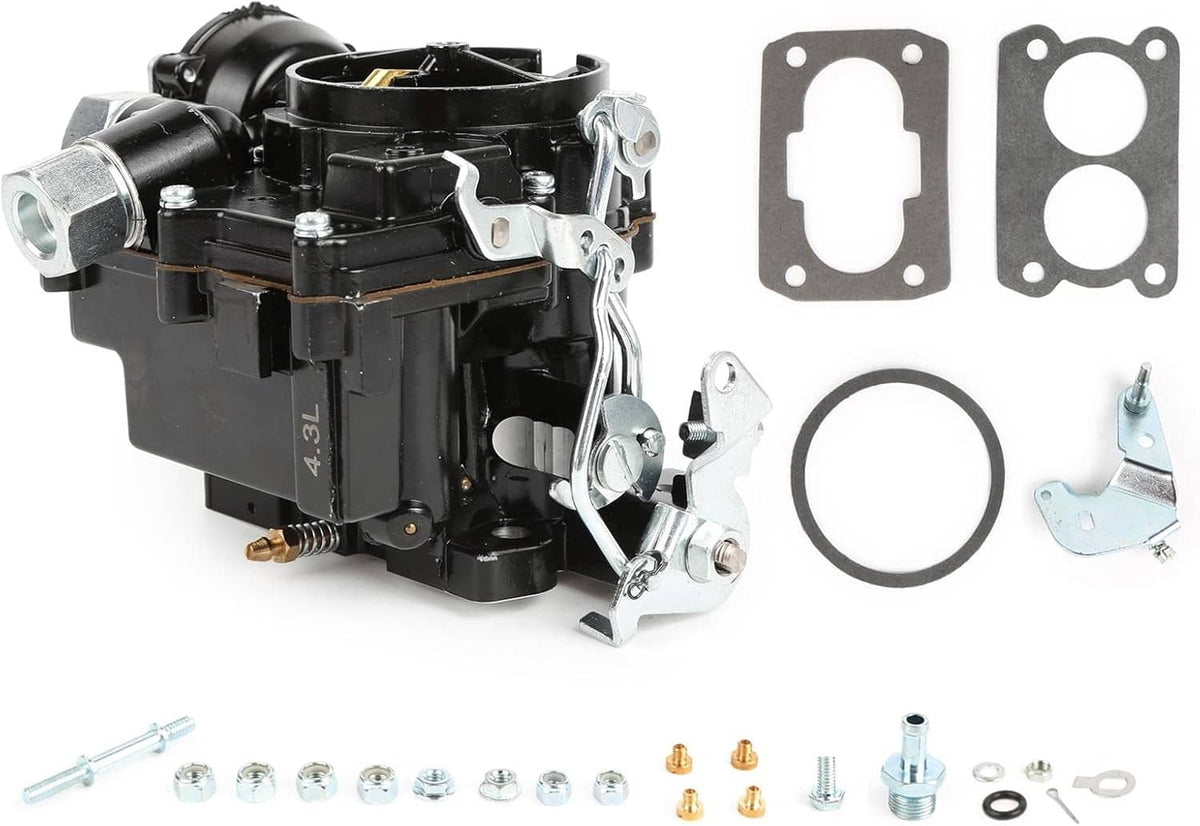 Solidspare New Marine Carburetor For 2bbl V6 4.3L 3310-807764A1 Mercruiser Boats w/ Choke