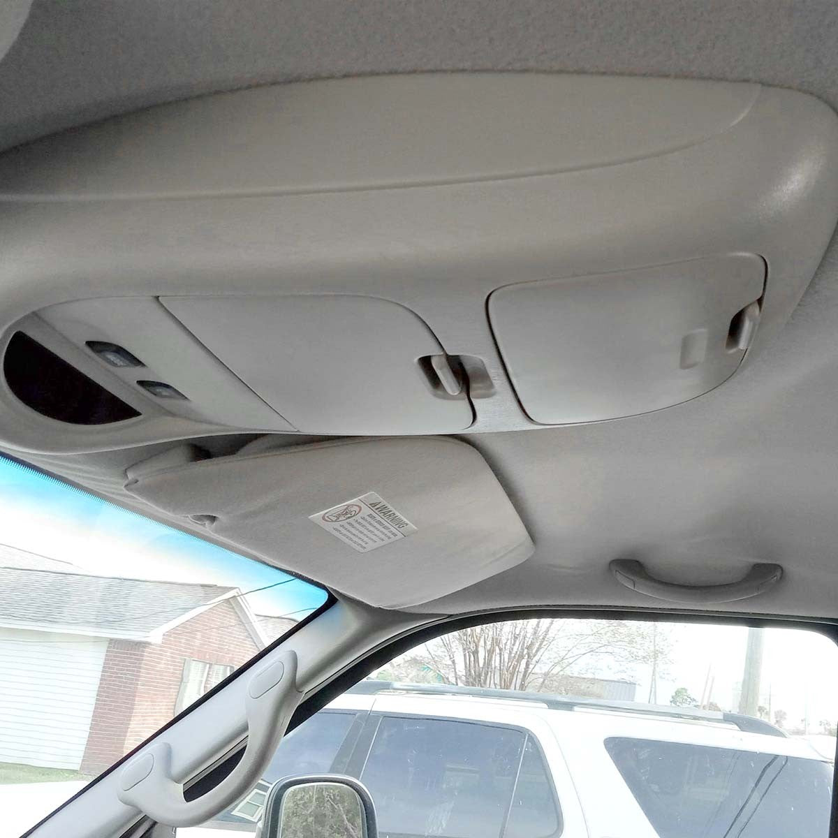 Light Gray Overhead Console For Ford F250 F350 F450 Super Duty Pickup 2002-2004