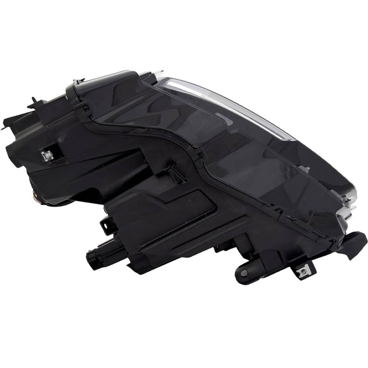 Solidspare For 2021 2022 2023 Nissan Rogue Chrome LED Headlights Headlamps Pair Left+Right
