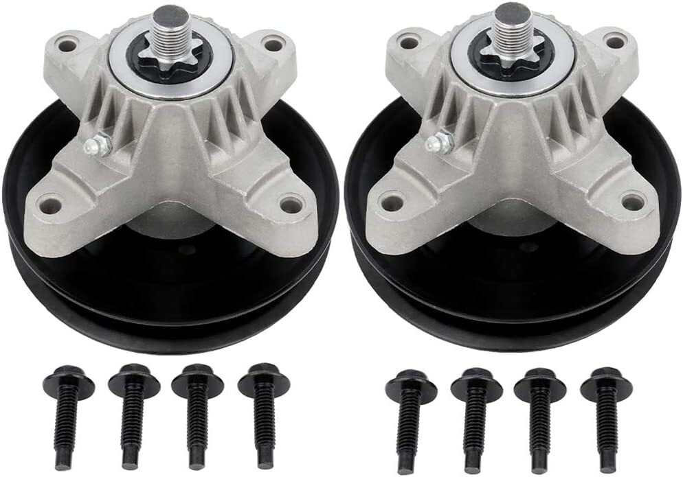 2 SPINDLE ASSY FOR MTD 618-0565 618-0574 918-0565 918-0574 918-0574C 13AP609G063