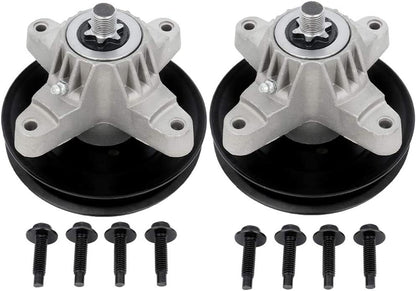 2 SPINDLE ASSY FOR MTD 618-0565 618-0574 918-0565 918-0574 918-0574C 13AP609G063