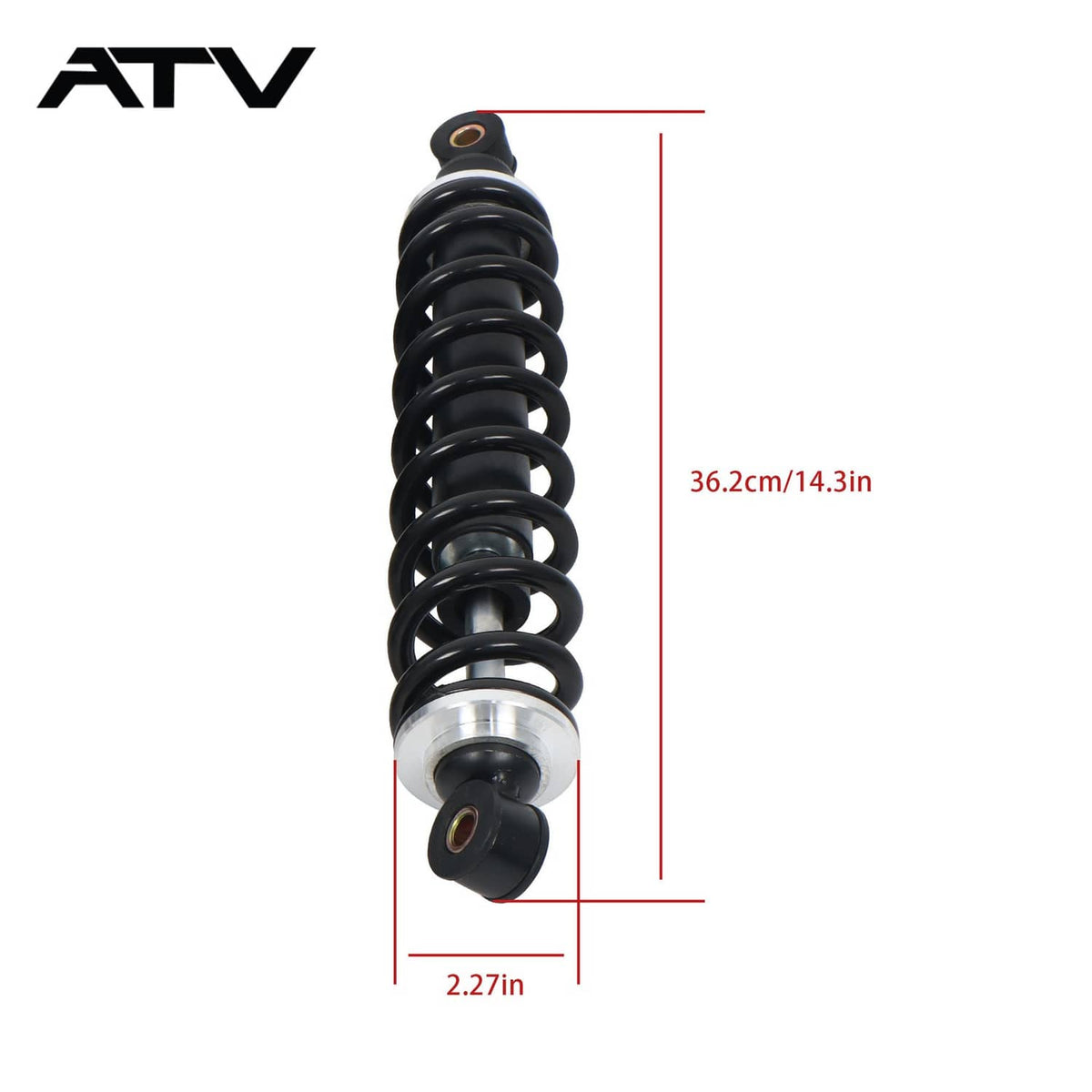 Solidspare For John Deere 4×2, 6×4 TH TS TX Gators AM130448 2× Front shock absorbers
