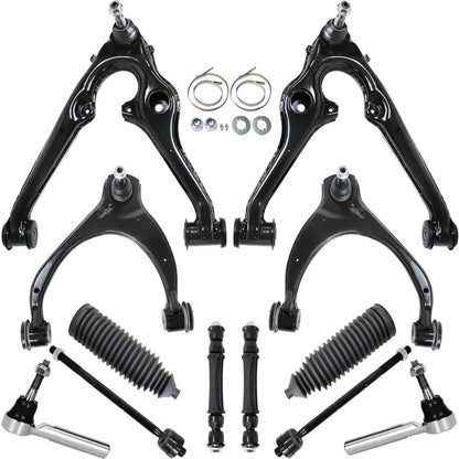 Solidspare For 16-18 GMC Sierra 1500 Yukon Front Sway Bar Control Arm & Ball Joint Tie Rod
